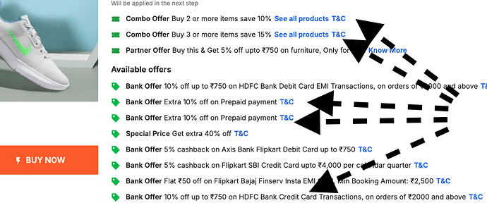 Nike Fashion Offers on Flipkart