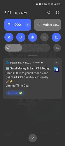 Bajaj Finserv UPI Cashback Offer