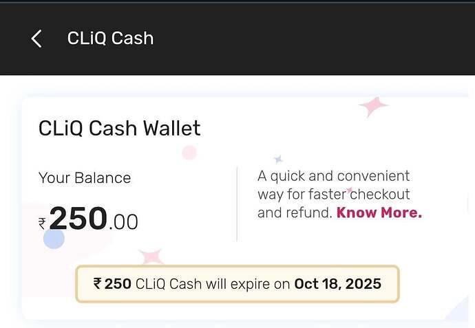 Tata CLiQ Free Cash Offer