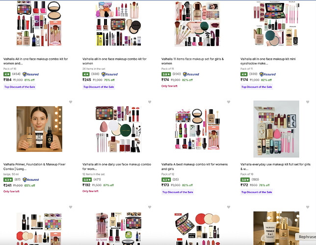 Valhalla Makeup Kits Deal