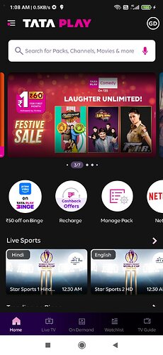 Tata Play Laughter Unlimited Offer