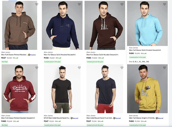 Alan Jones Clothing Offer on Flipkart