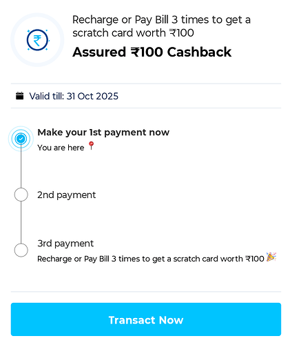 Paytm ₹100 Cashback Offer