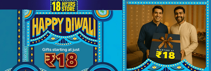 Bombay Shaving Company 18-Hour Sale Banner