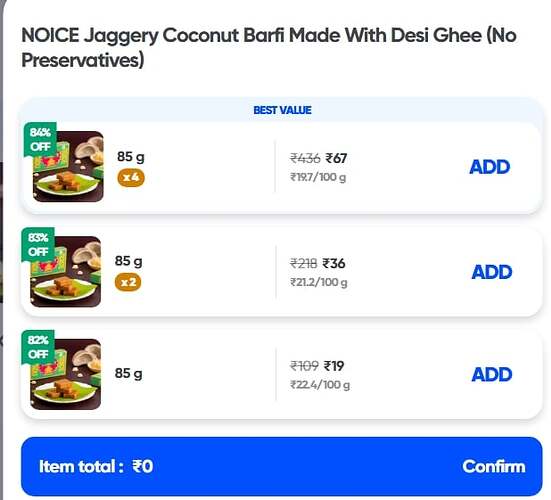 Swiggy Instamart Offer Screenshot