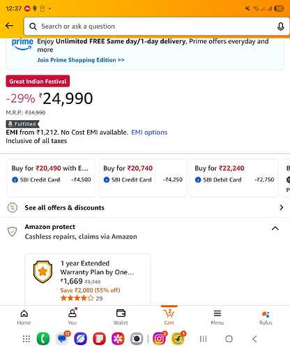 Sony WH-1000XM5 Headphones