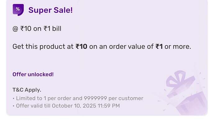 BigBasket Amul Gold Milk ₹10 Offer Screenshot 2