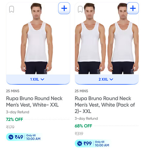 Rupa Bruno Round Neck Men's Vest