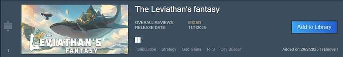 Steam Wishlist process screenshot