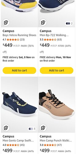 Campus Running Shoes