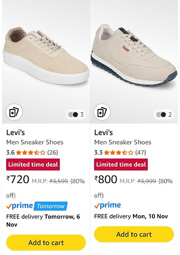 Levi's Sneakers Deal
