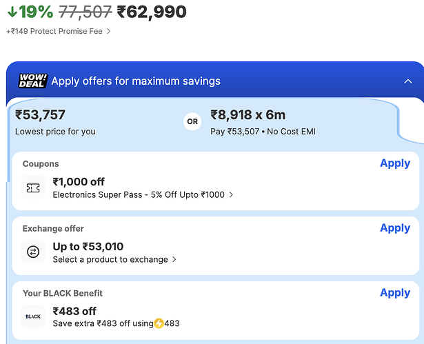 HP Laptop Deal Screenshot 1