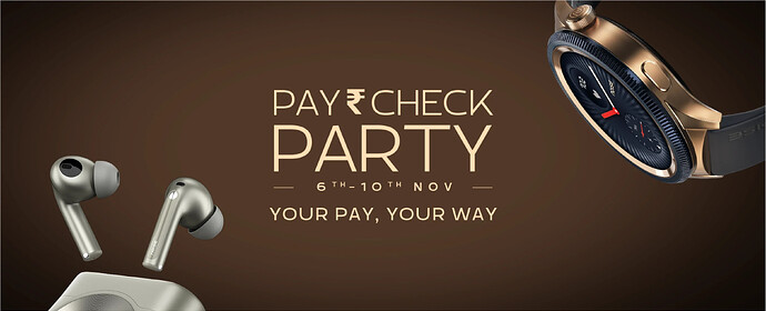 Go Noise Pay Check Sale