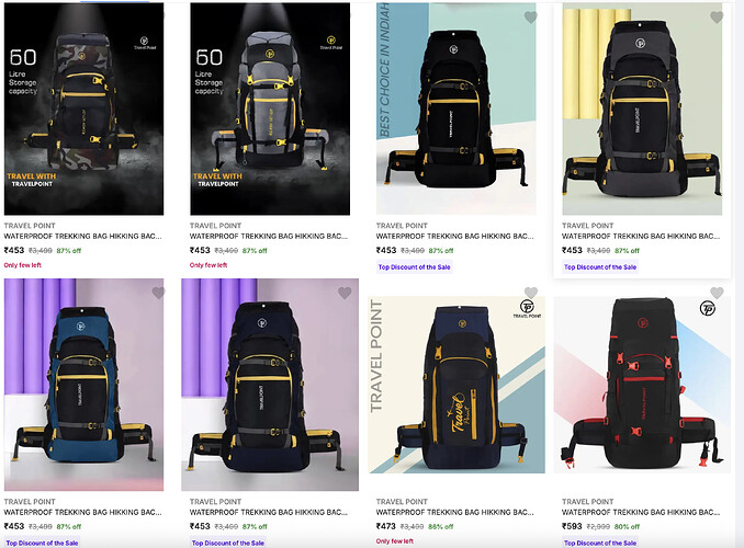 Travel Point Rucksacks Discount