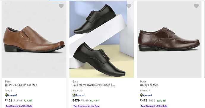 Bata Men's Formal Shoes