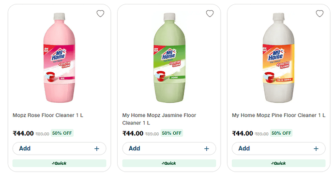 Mopz Rose Floor Cleaner