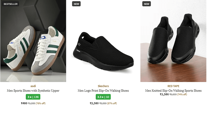 Men's Sports Shoes Offer