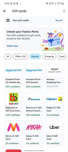 Google Pay Gift Card Offer Image 1
