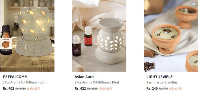 Aroma Oil Diffusers & Air Fresheners