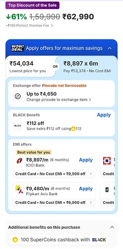 TCL 65Q6CS 65-inch 4K MiniLED Smart Google TV