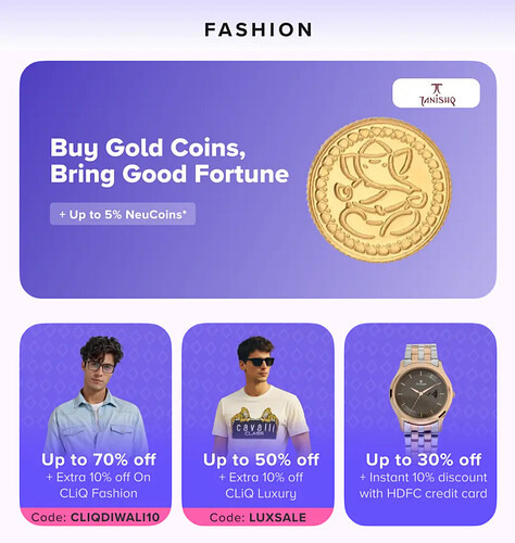 Tata Neu Grocery Deals