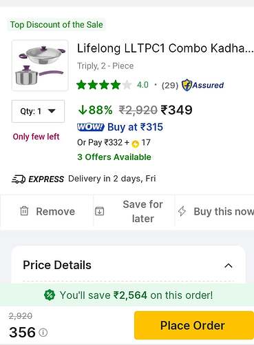 Lifelong Cookware Set