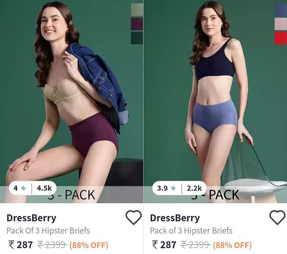 Dressberry Briefs Style 1