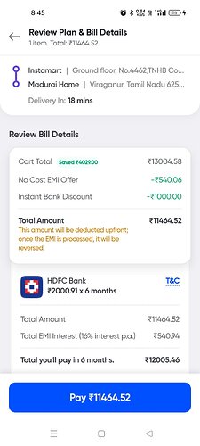 Realme 14x Bank Offer