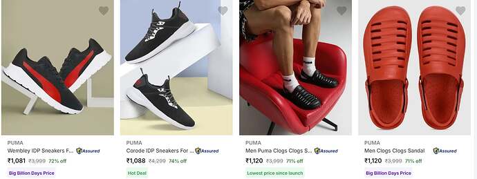 Puma Men's Footwear Discount Example 2