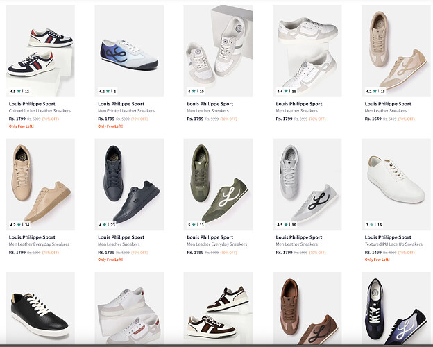 Louis Philippe Shoes Sale