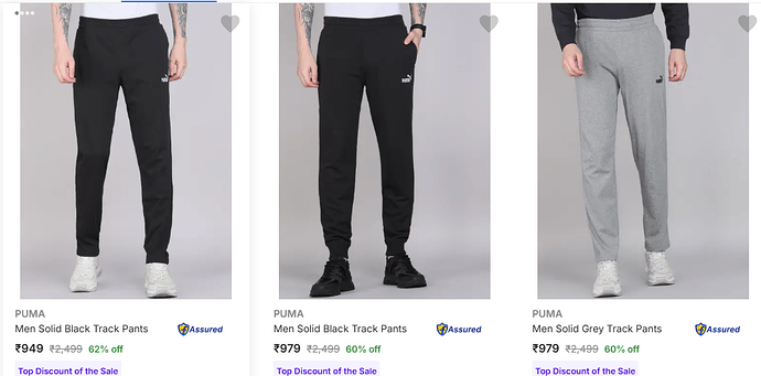 Puma Track Pants Collection