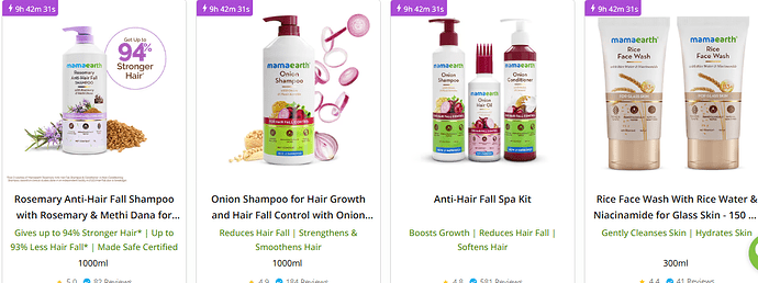 Mamaearth Diwali Sale