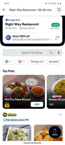 Swiggy ₹200 Off Offer