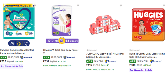 Flipkart Baby Care Deals