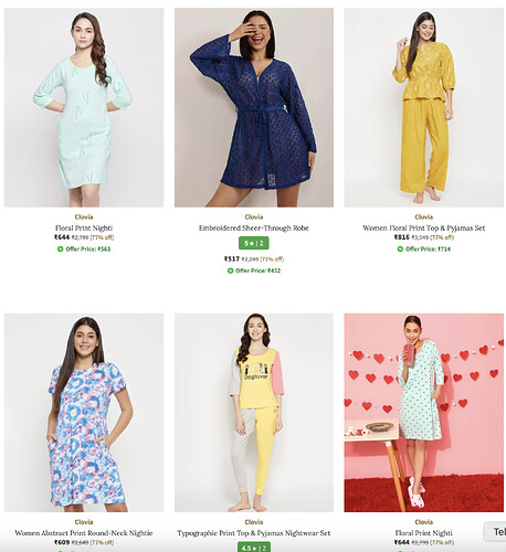 Zivame Clovia Deal Image 2