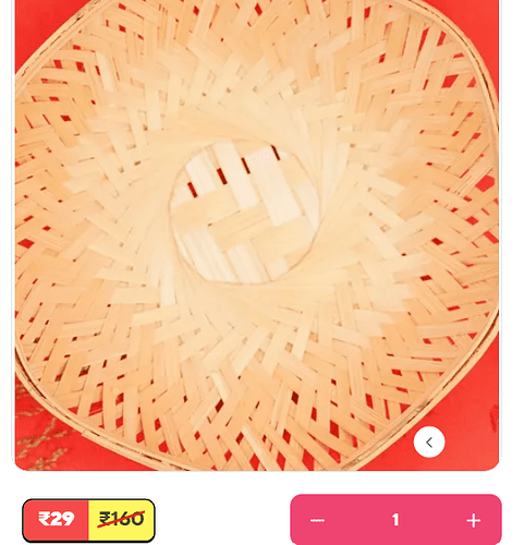 Bamboo Daura for Chhath Puja