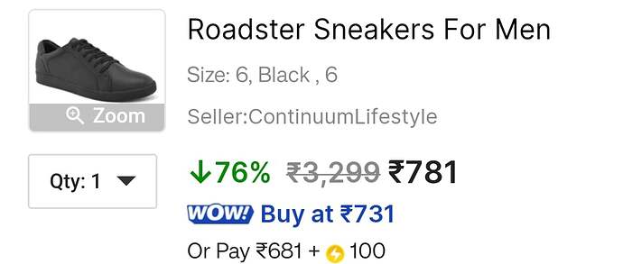 Roadster Sneakers for Men