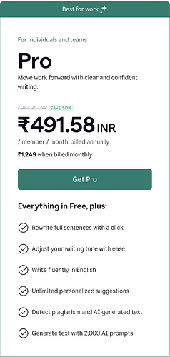 Grammarly Black Friday Offer