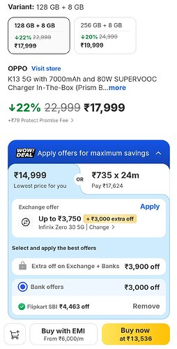 OPPO K13 5G - Features