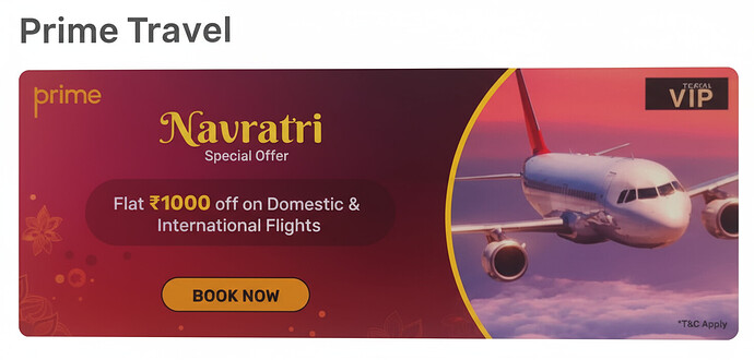 Bajaj Finserv Flight Offer Banner