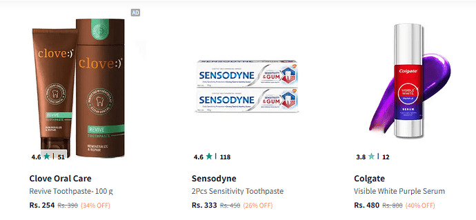 Colgate Sensodyne Closeup Toothpaste Deal