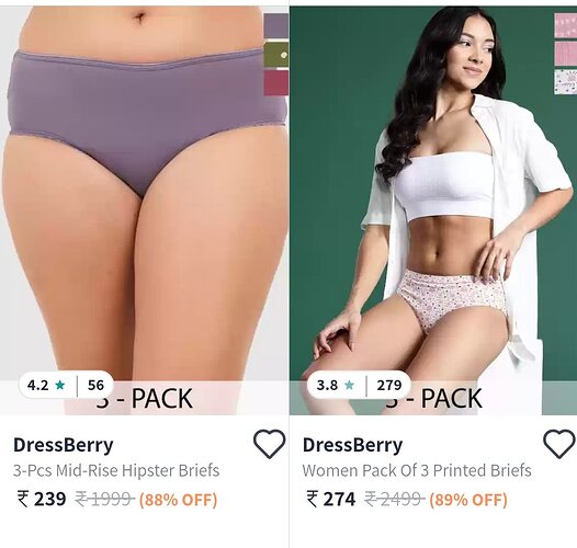 Dressberry Briefs Style 2