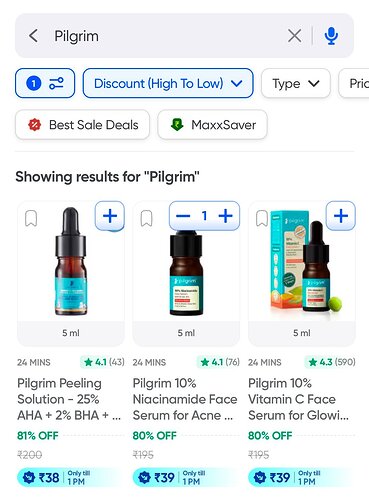 Pilgrim 10% Niacinamide Face Serum