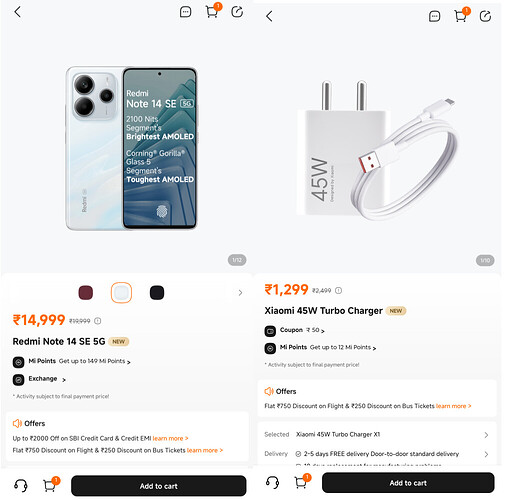 Redmi Note 14 SE Combo Deal