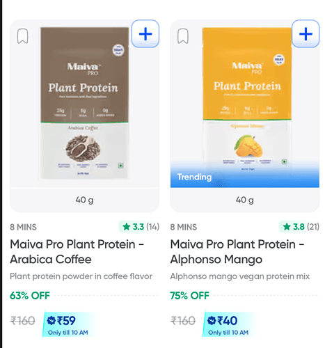 Maiva Pro Plant Protein Details
