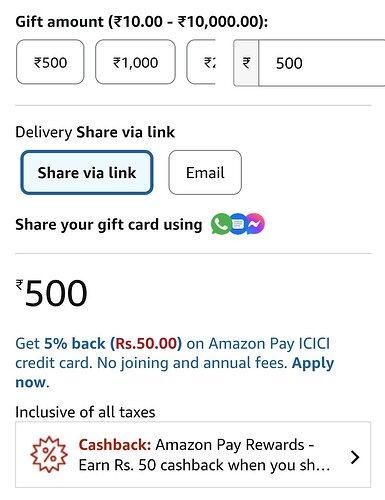 Amazon ₹50 Cashback Offer Image 4