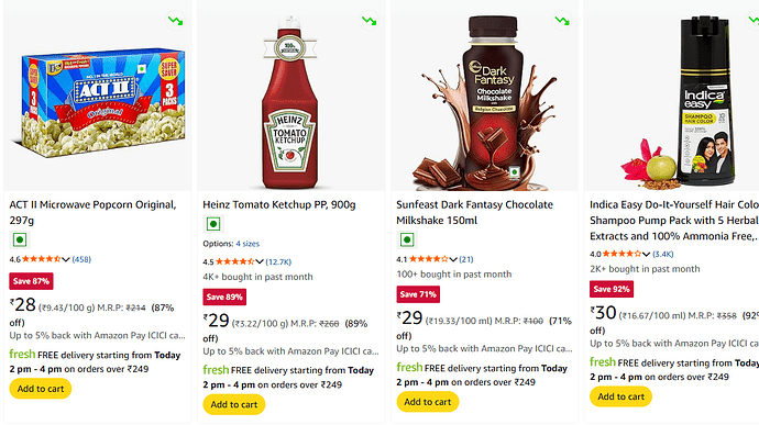 Amazon Fresh Screenshot 1