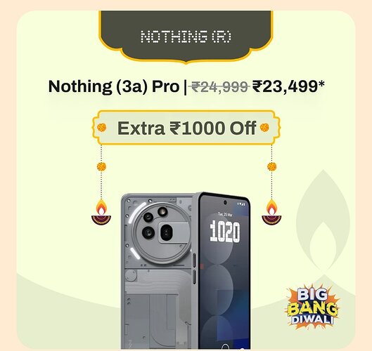 Nothing Phone (3a) Pro Offer