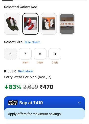 Killer Sports Shoes Deal