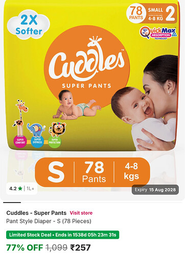 Flipkart Diaper Deals